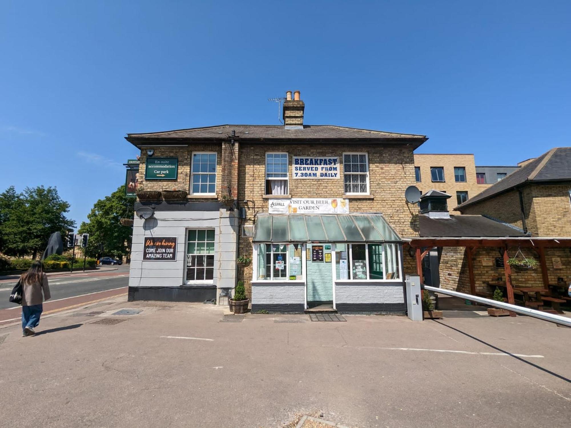 The Earl Of Derby Otel Cambridge Dış mekan fotoğraf