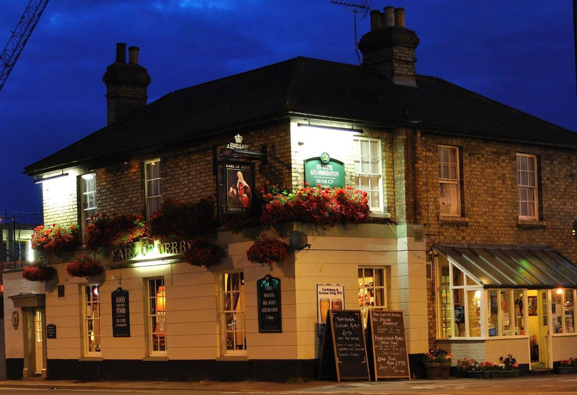 The Earl Of Derby Otel Cambridge Dış mekan fotoğraf